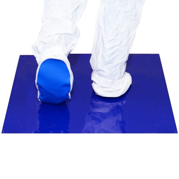 Adhesive Mats Different sizes and colors blue or white for labs