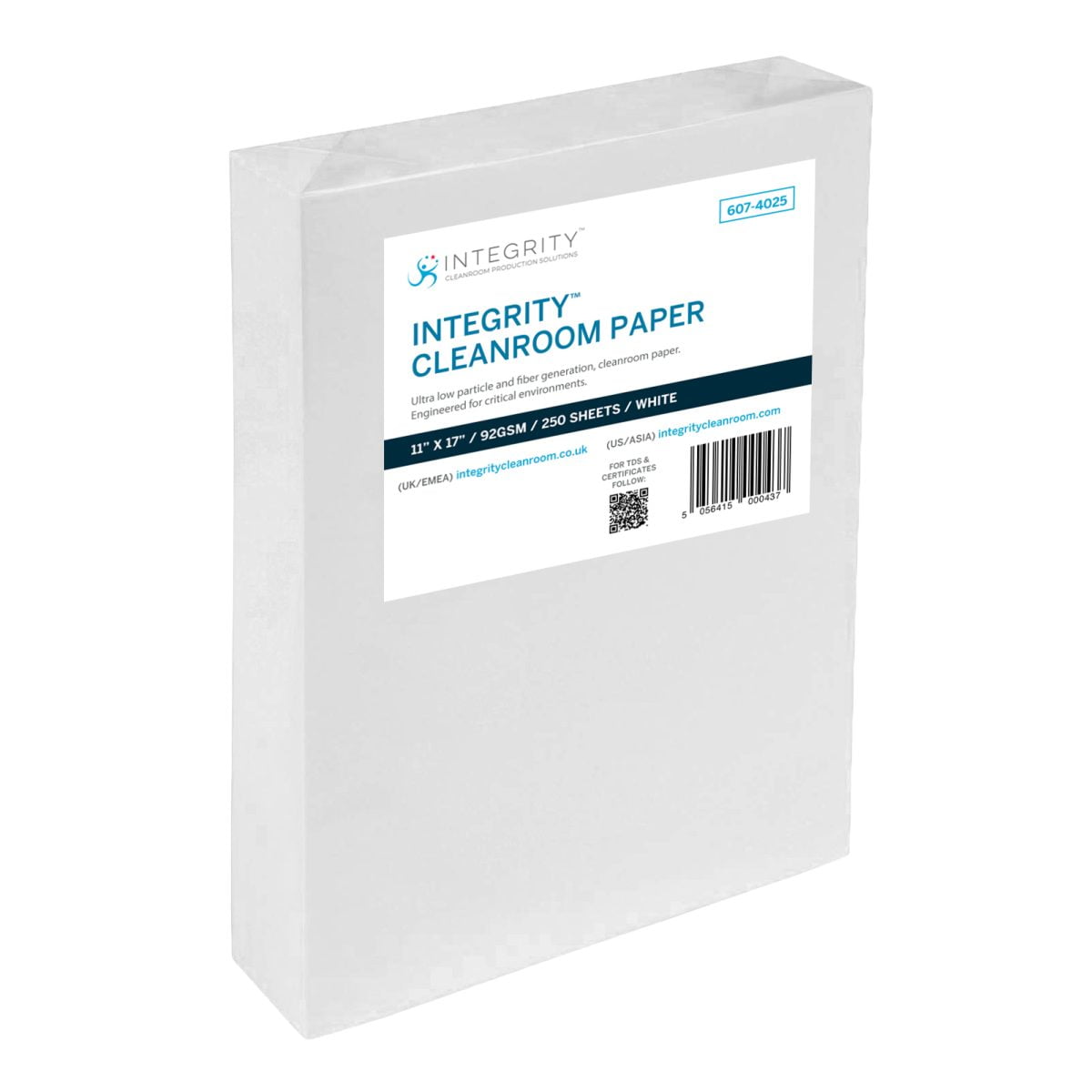 Cleanroom Paper - White - Integrity
