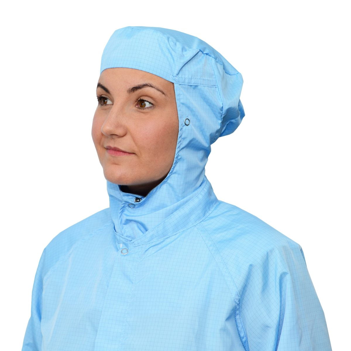 Permanent hood and shoulders - Integrity Cleanroom