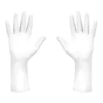 white Nitrile Gloves